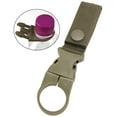 thumbnail image 4 of Soporte para botella de agua Cola anillo de clip mochila Molle verde, 4 of 7