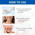 thumbnail image 4 of Pisexur Belleza Maquillaje Pasta dental con sabor a menta, blanquea los dientes, protege el esmalte y alivia la sensibilidad (60 g)para mujeres y hombres, 4 of 8