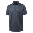 thumbnail image 2 of DTWOOO Men's Golf Shirts Short Sleeve Print Performance Moisture Wicking Dry Fit Golf Polo Shirts for Men, 2 of 8