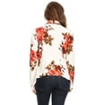 thumbnail image 4 of Women's Classic Draped Open Front Blazer Casual Workwear Long Sleeve Jacket, 4 of 5