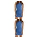 thumbnail image 3 of Jumpingount Vestido estético Faldas casuales Traje de verano Cuello acanalado Cordón Mujer Ropa Sin rebabas Lavable Sexy Azul XL Azul SG 2piezas, 3 of 6