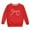 Red, variant on Hiijoy Toddler Girls Sweatshirt Bow Printed Crew Neck Pullover Top Children's Clothes
