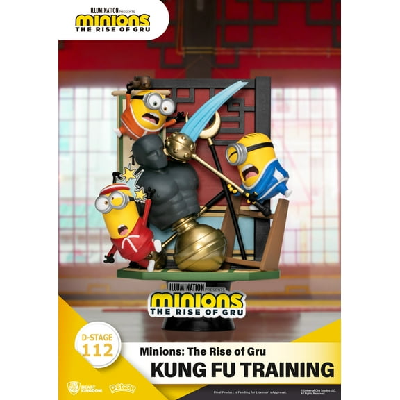 Beast Kingdom - Minions 2 -  D-Stage - Kung Fu 6" Statue