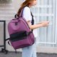 thumbnail image 4 of Mochila unisex para exteriores Bolsa de hombro para computadora portátil con carga USB externa (Púrpura)-185555.02 Likrtyny Para estrenar, 4 of 7