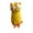 Saffron, variant on Handcrafted Ceramic Cat Vase, 3D Cartoon Quirky Cat Shaped Flower Vase, 7.5 Inch Funny Kitten Planter Cute Animal Decorative Flower Pot Spring Decor for Home Office Bookshelf Desktoop
