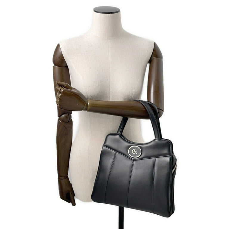 Pre-Owned Gucci Petit GG Small Tote Leather Handbag 745918 GUCCI