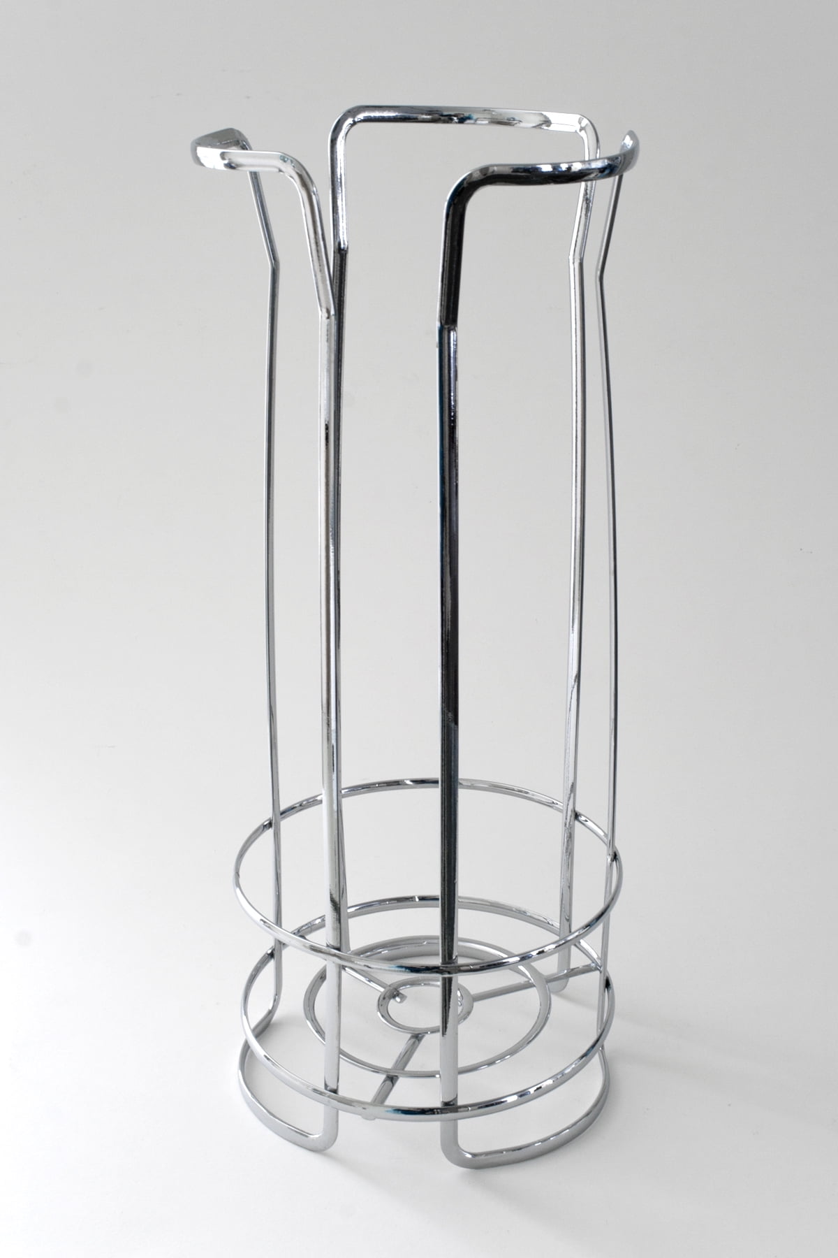 Splash Home Fancy Free Standing Toilet Paper Holder Storage For