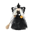 thumbnail image 2 of Vivcore Halloween Witch Figurine Spooky Gothic Decor Resin Statues Bookshelf Decor Tabletop Ornament for Home Party Display, 2 of 9