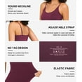 thumbnail image 3 of ANLIQI Womens Bamboo Rayon Tank Tops Summer Adjustable Spaghetti Strap Camisoles Basic Undershirts Soft Layering Tops(3D, XL), 3 of 8