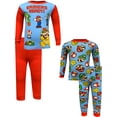 thumbnail image 1 of Favorite Characters Garçons Super Mario Gamers Prêt Pyjama en Coton 4 Pcs (4), 1 of 1