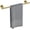 Brushed Gold, variant on General 18 Inch Matte Black Towel Bar, Thicken Towel Rack for Bathroom Wall, SUS304 Stainless Steel Towel Rod, Modern Home Decor (Total Length 20-Inch)