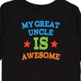 thumbnail image 4 of Inktastic My Great Uncle is Awesome Boys or Girls Long Sleeve Toddler T-Shirt, 4 of 5