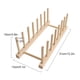 thumbnail image 3 of Inteprter Soporte duradero para tapa de olla de cocina, fácil de instalar y mantener, estantes de almacenamiento elegantes para olla de cocina Cocina y Comedor 7rejillas, 3 of 6