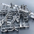thumbnail image 4 of SHISUYAN 12Pcs Transparent Plastic Blind Curtain Accessories For Homeowners Office Use, 4 of 8