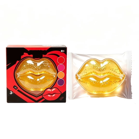Knisume Lip Squishy Stress Relief Toy for Office Desk - Slow Rising Soft Gel Squeeze Fidget, Sensory Decompression Squeezable, Anxiety Relief Calming Squeezable