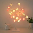 thumbnail image 5 of USB LED Table Lamp Rose Flower Tree Light, Realistic Looking, Soft Lighting, Low-Power Consumption, Detachable, Plug-and-Play, LED Rose Flower Lamp, Bedroom Supplies, 5 of 8
