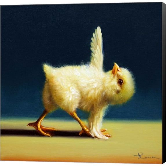 Great Art Now Yoga Chick Revolved Triangle by Lucia Heffernan, Canvas Wall Art, 12W x 12H