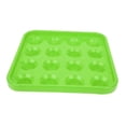 thumbnail image 4 of Bandeja para soporte de bolas de billar, soporte para bolas de billar, contenedor resistente al desgaste verde, 4 of 8