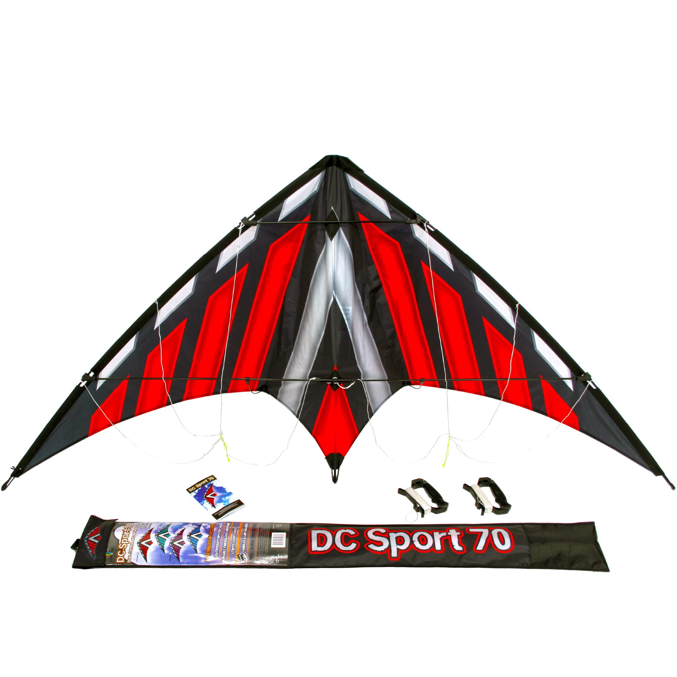 WindNSun Stunt Kites - Intro, Travel, and Competition Dual Line 2-Control Kites for Tricks, Acrobatic Stunts, and Syncronized Flying