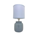 thumbnail image 1 of Lámpara De Mesa Noche Elegante De Cerámica Moderna azul Grande, 1 of 7