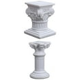 thumbnail image 1 of Pilar romano Estatua Pedestal Soporte Cocina Jardín Luz Decoración, 1 of 9