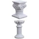 thumbnail image 1 of Pilar Romano Estatua Pedestal Soporte Cocina Jardín Decoración Ligero, 1 of 9