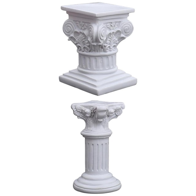 Pilar romano Estatua Pedestal Soporte Cocina Jardín Luz Decoración