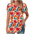 thumbnail image 3 of ATENAR Tops for Women Summer Shirts Breathable Fashion Tops Multicolor M, 3 of 6
