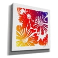 thumbnail image 2 of Epic Graffiti 'Floral Brights II' by James Burghardt, Canvas Wall Art, 37"x37", 2 of 3