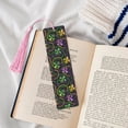 thumbnail image 4 of Kdxio Mardi Gras6 Print Metal Tassel Bookmarks,Perfect Gift for Art Lovers and Bookworms Metal Bookmarks for Women, 4 of 8