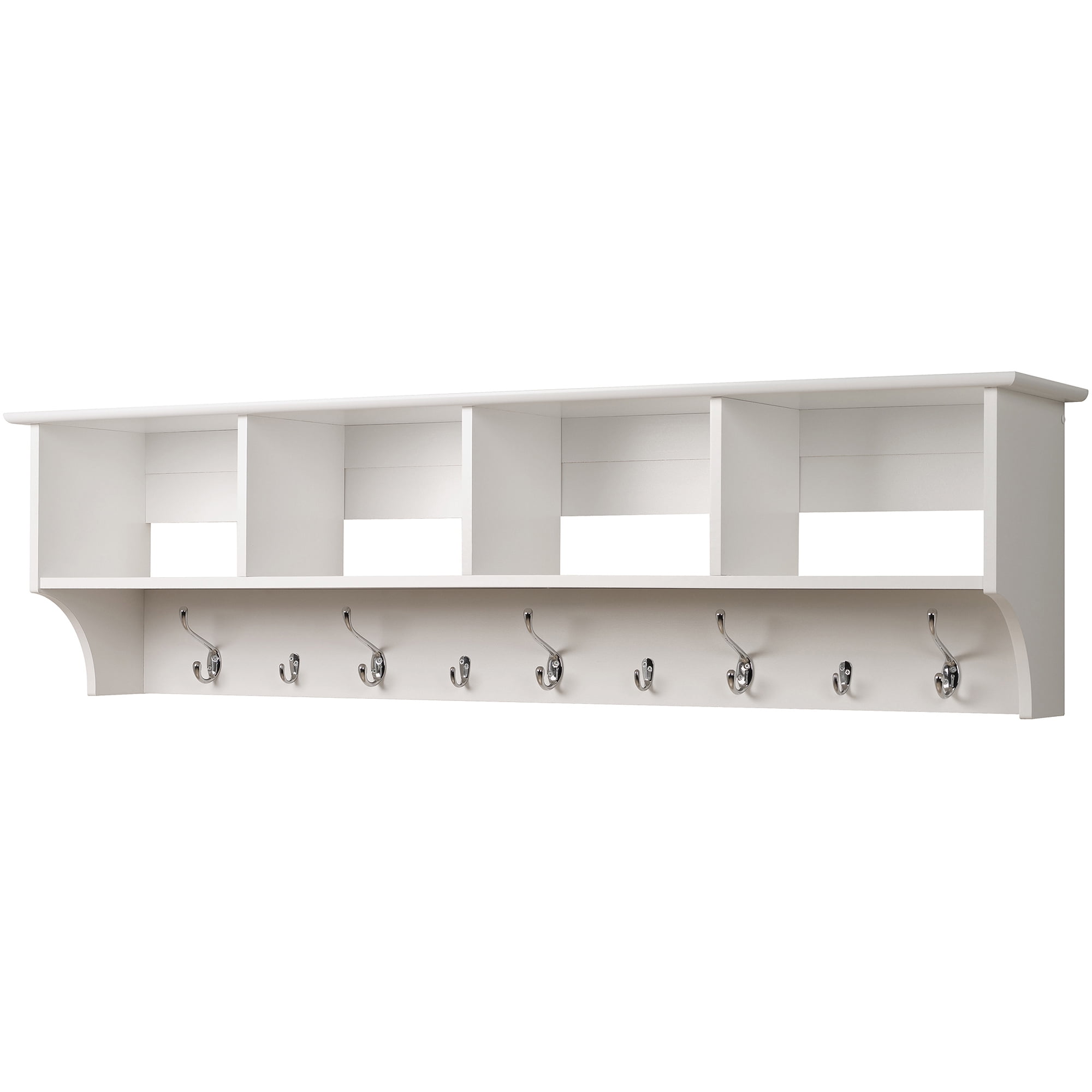 Prepac 60" Wide Hanging Entryway Shelf, Black - Walmart ...
