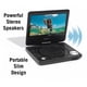 thumbnail image 3 of Reproductor de DVD portátil PROSCAN PEDVD7060 7" giratorio USB SD, 3 of 8