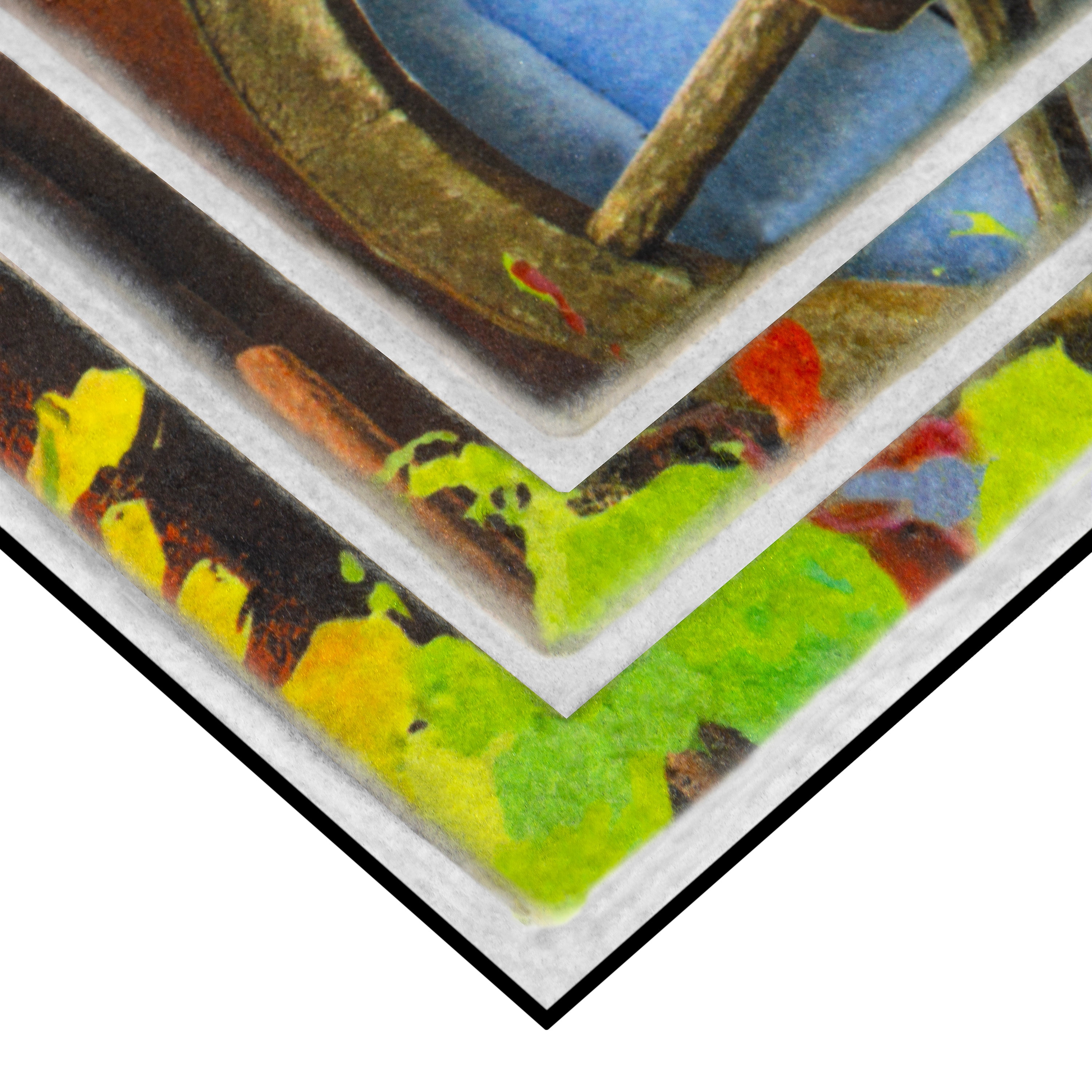 Apache Mills Fashionables Deluxe Welcome To Our Garden Indoor/Outdoor Doormat, 1.5' x 2.5'