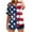 Blue-10, variant on VerPetridure American Flag Shirts for Women 4th of July Tops USA Print T Shirt Casual Short Sleeve American Proud T-Shirt Tops