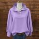 thumbnail image 1 of TaTaai 2026 Spring Summer Solid Color Button Top for Women Long Sleeve Round Neck Casual Blouse Soft Comfy Lightweight Daily Vacation Outfits Gift, 1 of 5