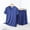 Dark Blue, variant on ZZwxWA Womens Modal 2 Piece Outfits Casual Short Sleeve Top and Loose Shorts Comfy Lounge Set 2025 Summer Travel Tracksuits