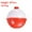 Red, White 1.75", variant on Uxcell 1.5" Fishing Bobbers 16 Pack Plastic Push Button Round Fishing Float