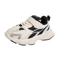 thumbnail image 1 of B91xZ Espadrilles Unisexes-Enfant Chaussures de Course Légères pour Enfants avec une Sangle, Noir 30, 1 of 5