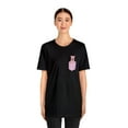thumbnail image 3 of Pocket Peekaboo Pig Animal Lover Unisex Shirt, 3 of 4