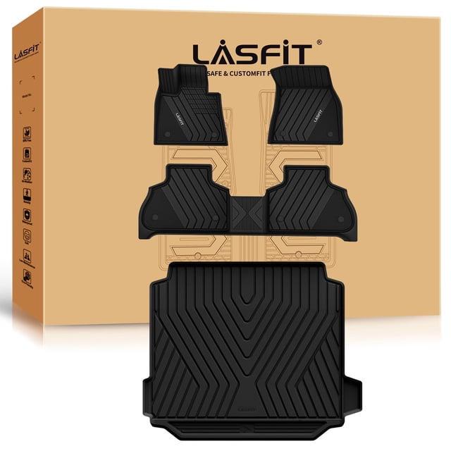 Alfombrillas y alfombrillas de maletero LASFIT para BMW X5 New 2019-2025
