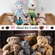 thumbnail image 3 of 90 Piezas Narices de Seguridad para Amigurumi Narices de Seguridad de Plástico para Animales de Peluche Narices de Ganchillo con Arandelas para Manualidades, 3 of 5