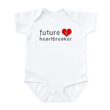 

CafePress - Future Heartbreaker Infant Bodysuit - Baby Light Bodysuit Size Newborn - 24 Months