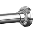 thumbnail image 1 of Tringle de Rideau de Douche Sans Perçage 30 à 76 Pouces, Tringle de Douche à Tension en Acier Inoxydable à Ressort Réglable de 1 Pouce Sans Perçage pour Salle de Bain, Garde-Robe, Fenêtre, Séparateur de Pièce, Ne Rouille Jamais, 1 of 9