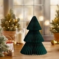 thumbnail image 2 of 3/2/1pcs Paper Honeycomb Tree, Cardboard Type 3D Christmas Paper Art Tabletop Decoration Folding Tree, Christmas Paper Tree for Home Xmas Winter Holiday Party Decoration, 2 of 9