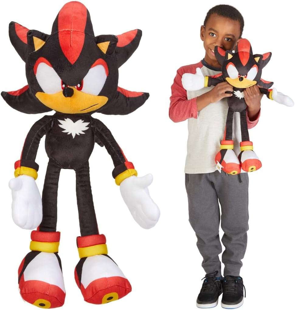 Franco Sonic Shadow The Hedgehog Anime Plush Cuddle Pillow Buddy