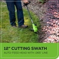 thumbnail image 6 of Greenworks 48V (24V x 2) 20" Brushless Cordless Lawn Mower + 12" String Trimmer + 320 CFM Leaf Blower Combo Kit with (2) 4.0Ah Batteries & Dual Port Fast Charger, 6 of 8