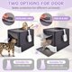 thumbnail image 4 of Caja de arena para gatos Homagico, plegable, extra grande, con alfombrilla, 4 of 6