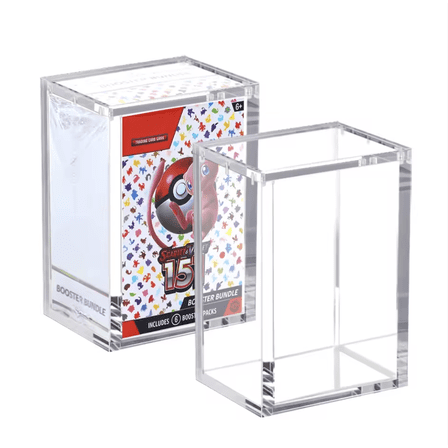Pokemon Booster Bundle Acrylic Protector cases with UV protection