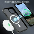 thumbnail image 3 of BENTOBEN iPhone 11 Case , 6.1" Slim Translucent Matte Magnetic Shockproof Protective Anti Slip Women Men Cover Case for iPhone 11 6.1 inch Black, 3 of 6