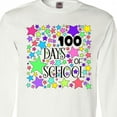 thumbnail image 4 of Inktastic 100 Days of School Pastel Stars Long Sleeve T-Shirt, 4 of 5